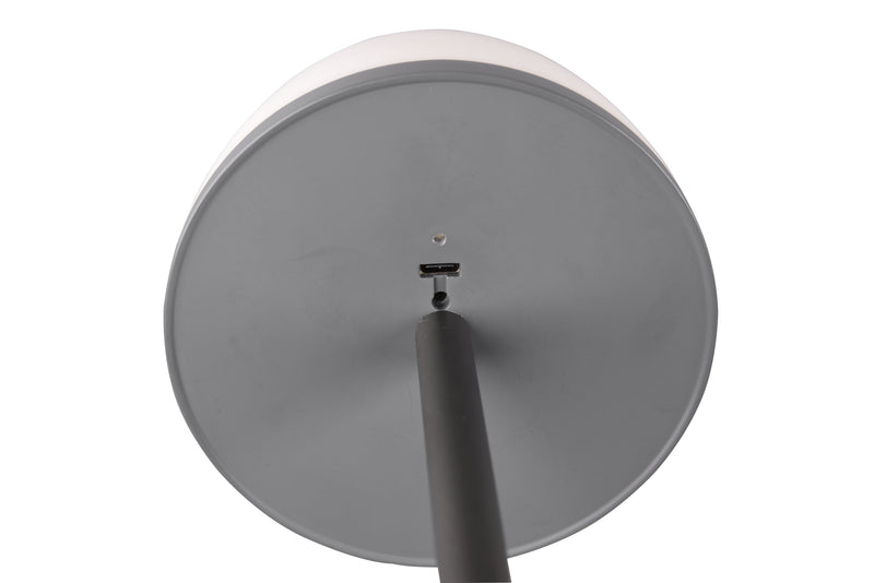 Piantana da Esterno a LED in Plastica Antracite