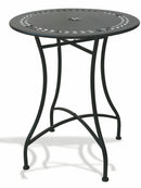 Set da Giardino Pieghevole in Ferro con Tavolo e 2 Sedie Soriani Provence Breakfast Nero