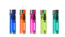 Set 1000 Accendini Elettrici Ricaricabili 8,2x2,2,1 cm con Regolatore di Fiamma Vari Colori