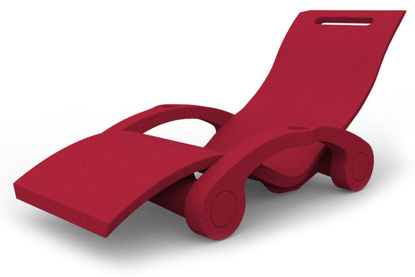 acquista Lettino Chaise Longue Galleggiante da Esterno Giardino Arkema Serendipity Cherry