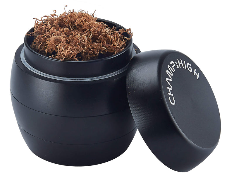 Grinder Ø40 mm 4 Livelli per Spezie Erbe e Tabacco Nero