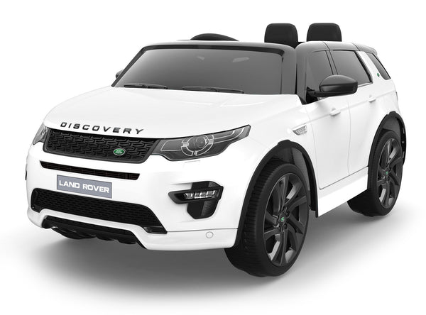 acquista Voiture SUV électrique pour enfants 12V avec permis Land Rover Discovery Blanc