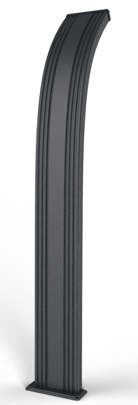 Doccia Solare da Esterno Giardino 40L Miscelatore e Lavapiedi Arkema Dada Grigio Antracite sconto