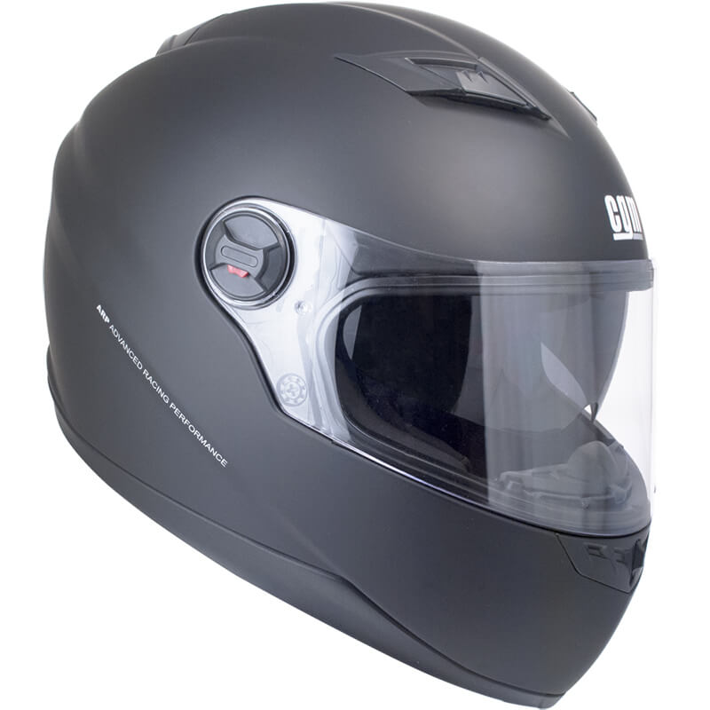 Casco Integrale per Scooter Visiera Lunga CGM San Francisco 308A Nero Opaco Varie Misure