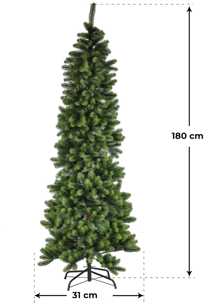 Albero di Natale Artificiale Adami Monte Amiata Verde Varie Misure