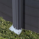 Piscina Ovale Fuori Terra 500x300xh120 cm in Acciaio e PVC Gre Kea