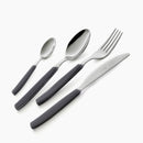 Servizio Set di Posate 24 pezzi in Acciaio Inox Eme Cromo Grigio 432