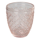 Set 6 Bicchieri Acqua Castle Provence in Vetro VdE Tivoli 1996 Viola