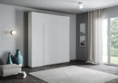 Letto Matrimoniale Francese a Scomparsa Salvaspazio Kentaro H250 cm Bianco