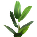 Pianta Artificiale H160 cm Banano con Vaso Verde