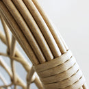 Dondolo Capraia 195x93x122 cm in Acciaio Marrone