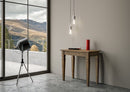 Consolle Allungabile 90-308x48x77 cm in Nobilitato Marrone