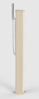 Doccia da Giardino Miscelatore Doccetta e Lavapiedi Arkema Jolly Go Champagne Bronze