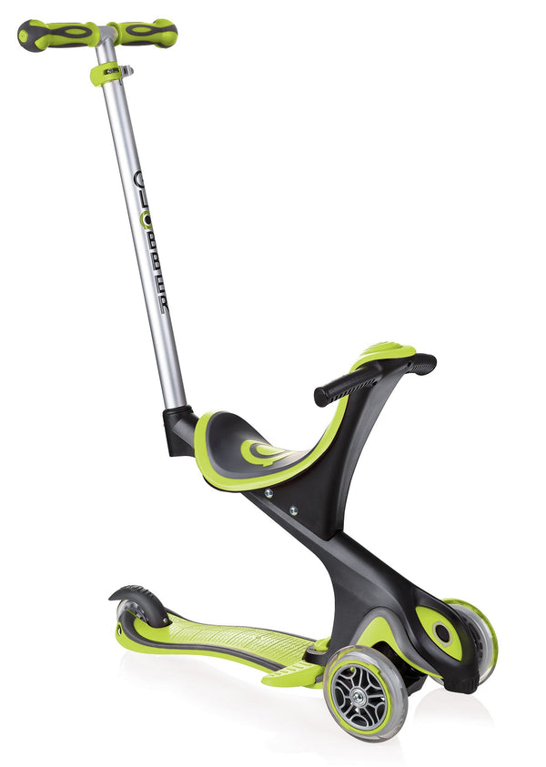 Trottinette Poussette Tricycle 3 Roues 5 en 1 Globber Evo Comfort Vert acquista