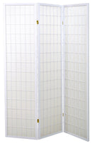 Separè Divisorio in Carta di Riso 3 Ante Bianco