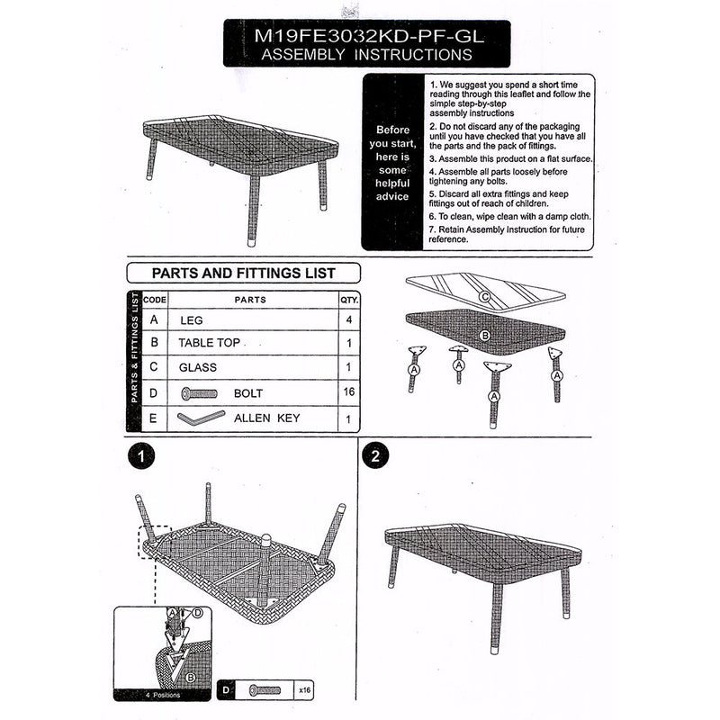 Set da Giardino Tavolo Poltrone e Divano 3 Posti in Polyrattan con Cuscini Adila Bianco