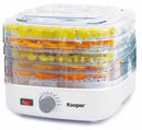 Essiccatore Disidratatore per Alimenti 5 Scomparti 35-70° 245W Kooper Drywin