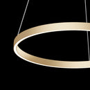 Lampada pendente Modern in Alluminio Rim Ottone