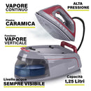 Ferro da Stiro con Caldaia 1,25 Litri 2400W Kooper  Rosso