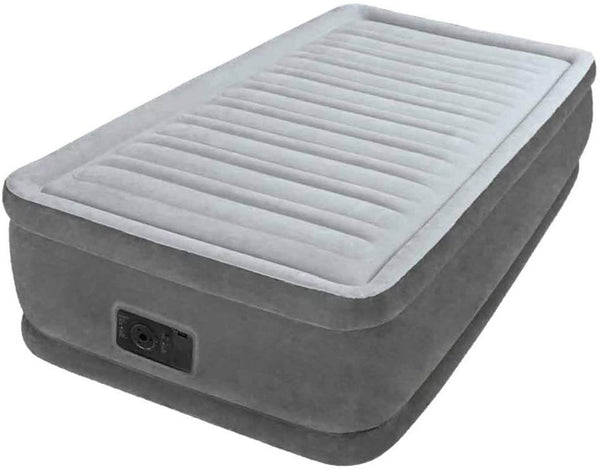 Matelas Gonflable Simple 99x191x46 cm Floqué Camping avec Pompe Intex 64412 acquista
