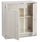 Armoire 2 Portes 1 Tiroir 77x80x34 cm Eucalyptus