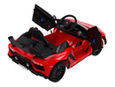 Macchina Elettrica per Bambini 12V con Licenza Lamborghini Aventador SVJ Small Rossa