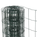 Rete Metallica da Giardino per Recinzioni 1000x61 cm Rivestimento in PVC Verde