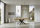 Tavolo Allungabile 120/224x90x77 cm Volantis Premium Quercia Natura