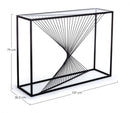 Consolle Espiral 107x30 in Metallo