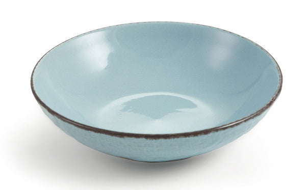 acquista Ensemble de 6 assiettes creuses Ø20x5 cm en Gres VdE Tivoli 1996 Canapa Azzurri