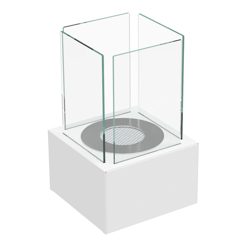 Camino a Bioetanolo da Tavolo 20x20 cm Flig Provicence 1 Bianco