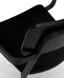 Set 4 Sedie 61x51,5xH82 cm in Legno e Metallo Woody capotavola Nero