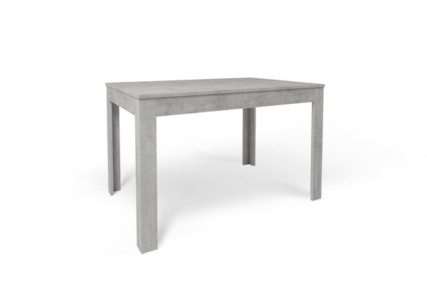 online Tavolo Allungabile 120/170x80x75 cm Cemento e Cemento