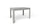 Tavolo Allungabile 120/170x80x75 cm Cemento e Cemento