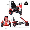 Go-Kart a Pedali per Bambini Rosso 