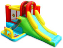 Castello Giostra Gonfiabile con Pompa Happy Hop Parco Avventura