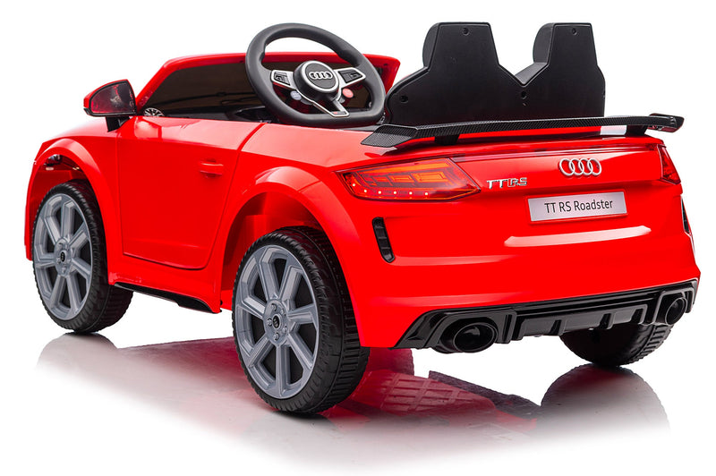 Macchina Elettrica per Bambini 12V Audi TT RS Roadster Rossa