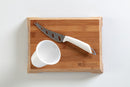 Kit Aperitivo Tagliere Legno Scuro 27,3x20,7x4,5 cm con Accessori