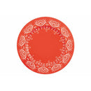 Set 6 Sottopiatti in latta Ø33cm Villa d'Este Myconos