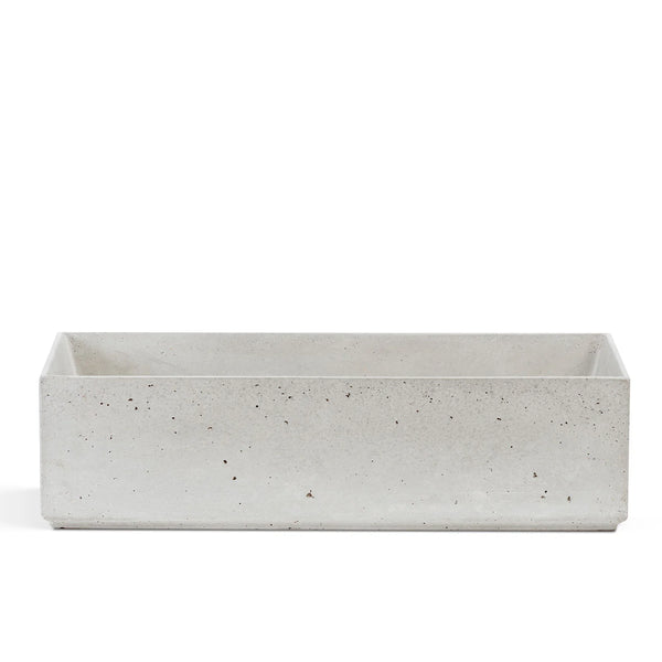 prezzo Lavello da Giardino Senza Rubinetto 53x29,5x14 cm in Calcestruzzo Delfi-G Grigio