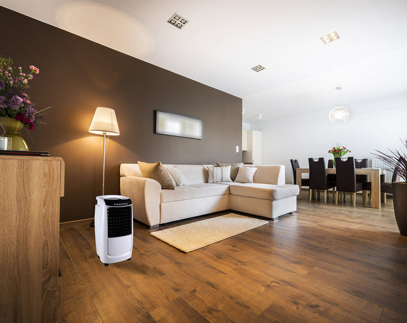 Raffrescatore Ventilatore Purificatore d'Aria 8 Litri 65W Ruby Clim AC-28