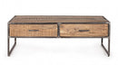Tavolino 2 Cassetti 120x60x40h cm Elmer