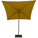 Ombrellone da Giardino 200x200 cm Palo Ø27 mm in Acciaio Maffei Kronos Giallo