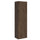Armoire murale colonne 60x210,3x39,5 cm 1 porte noyer