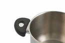 Pentola Antiaderente in Acciaio Inox Ø24cm Triplo Fondo 2 Manici Soriani Mia