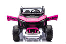Macchina Elettrica per Bambini UTV 24V Rosa  