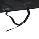 Coprisedile Posteriore Auto per Animali Domestici Nero 147x137 cm 