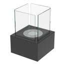 Camino a Bioetanolo da Tavolo 25x25 cm Flig Provicence 2 Nero