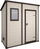 Abri de jardin pour outils 183,5x200,5x111 cm en résine Keter Manor Pent 6x4 Beige
