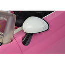 Macchina Elettrica per Bambini 12V con Licenza Fiat 500 Rosa